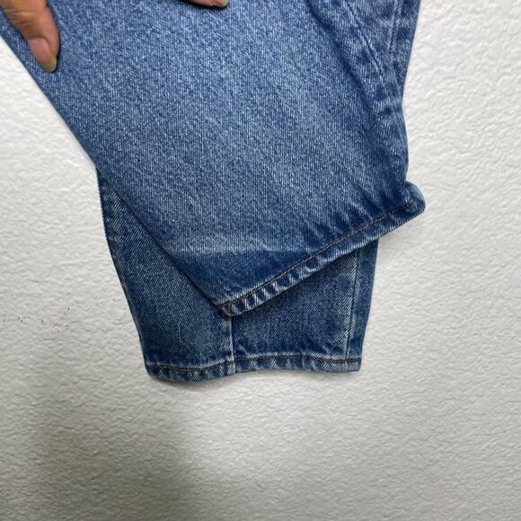 Levis Womens Jeans Size 26 Altered Straight Button Fly Ankle Medium Wash Denim - Picture 11 of 16